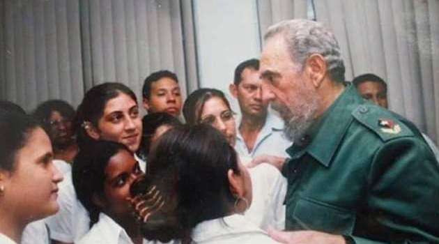 Fidel Siempre confió en los jóvenes. /Foto: Radio Bayamo