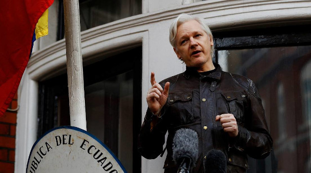 El fundador de WikiLeaks, Julian Assange. /Foto: Peter Nicholls / Reuters