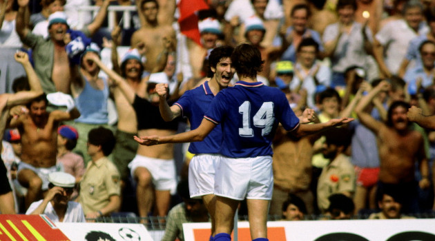 Paolo Rossi durante la Copa Mundial de la FIFA de 1982. /Foto: Reuters