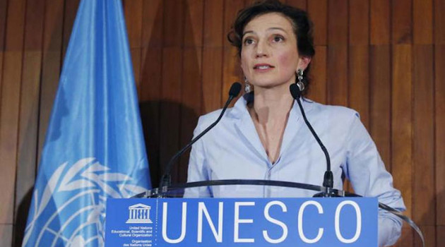 Audrey Azoulay, directora general de la Unesco. /Foto: Prensa Latina