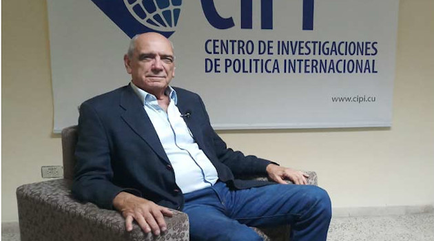 Jorge Casals, analista del Centro de Investigaciones de Política Internacional. /Foto: Prensa Latina
