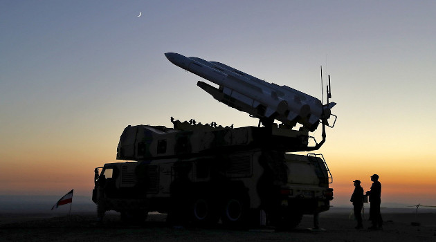 Ejercicios militares con la participación de las unidades de Defensa Aérea de Irán, 19 de octubre de 2020. /Foto: WANA / Reuters