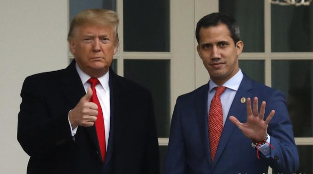 "No es mía. La gloria de haber destruido, hecho papilla y polvo cósmico a la oposición venezolana es de Donald Trump y Juan Guaidó, son sus logros", sostuvo hoy Nicolás Maduro. /Foto: Archivo