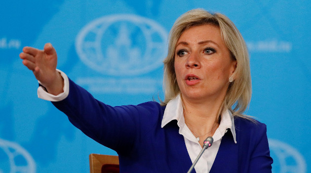 Portavoz del Ministerio de Asuntos Exteriores ruso, María Zajárova. Shamil Zhumatov / Reuters