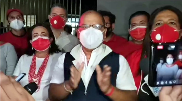 Oscar Ortiz, secretario general del Frente Farabundo Martí para la Liberación Nacional. /Foto: Prensa Latina