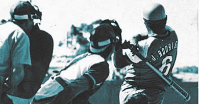 El mítico No. 6 de los diamantes beisboleros cubanos. /Foto: Archivo