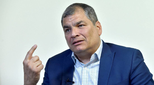 Expresidente ecuatoriano Rafael Correa. /Foto: Eric Vidal / Reuters