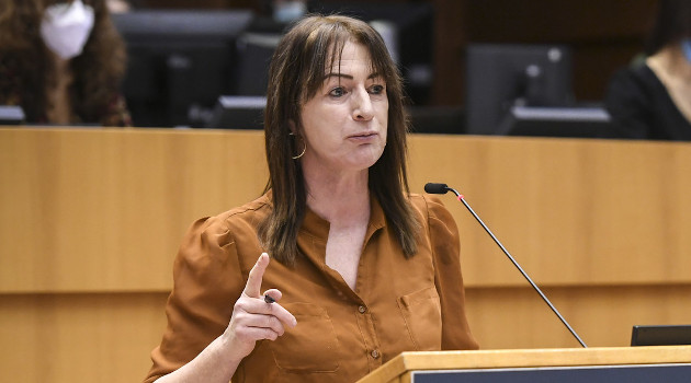 La diputada del Parlamento Europeo para Dublín, Clare Daly. /Foto: European Parliament