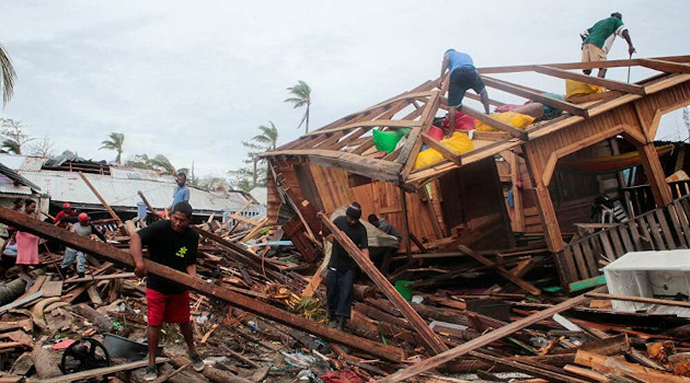 En Nicaragua las pérdidas económicas de los dos huracanes de noviembre pasado se calculan en más de 742 millones de dólares. /Foto: Prensa Latina