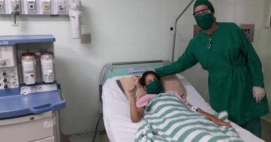 Primera intervención quirúrgica en Cienfuegos, luego de la COVID-19.