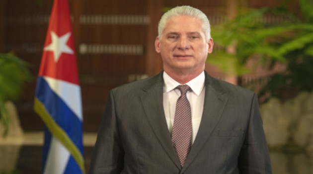 Presidente cubano Miguel Díaz-Canel Bermúdez.