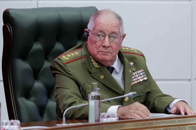 Ministro de las Fuerzas Armadas Revolucionarias de Cuba, Álvaro López Miera.