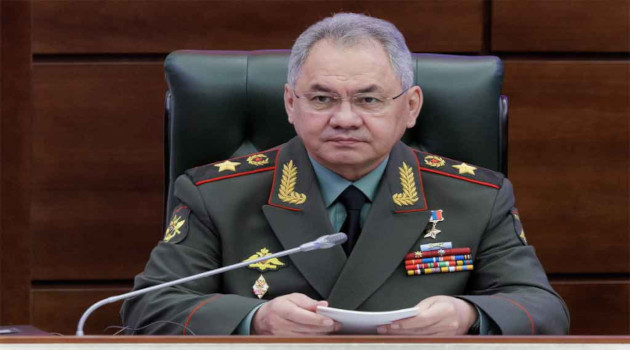Ministro de Defensa ruso, Serguéi Shoigú.
