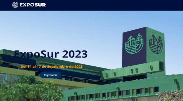I Feria Internacional EXPOSUR-2023, a realizarse del 14 al 17 de septiembre en el Hotel Pasacaballos.