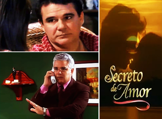 En la telenovela Secreto de amor (2001), asumiendo a Erasmo Ferrer, uno de sus más importantes roles de continuidad en EUA.