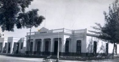 Sede del Ayuntamiento de Ranchuelo, en la primera mitad del siglo XX.