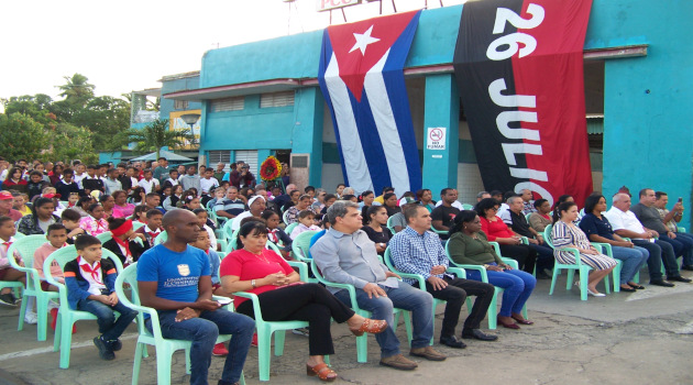 Cienfuegos rememora acciones del Levantamiento Armado del 30 de noviembre. /Foto: Efraín Cedeño