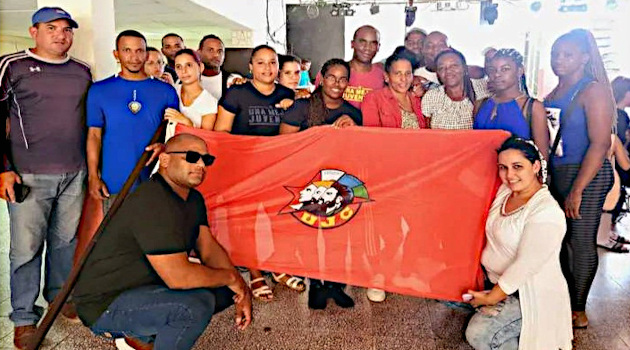 La delegación de jóvenes palmireños está entre las más destacadas de la provincia. /Foto: Tomada de ujcpalmira.cienfuegos.5