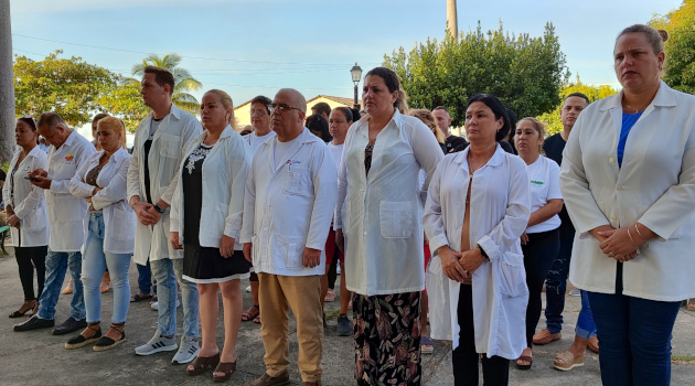 Directivos del Sistema Provincial de Salud Pública.