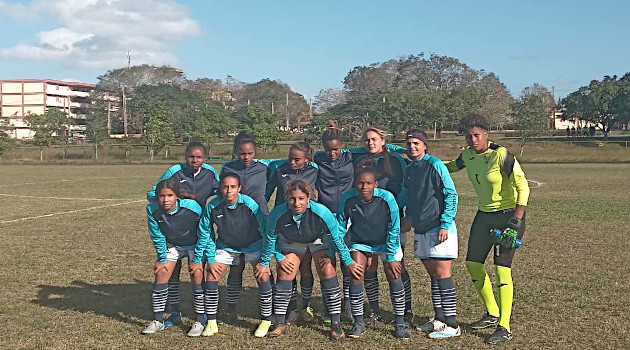 Futbolistas cienfuegueras se imponen ante su similar de Las Tunas.