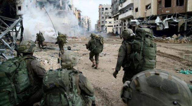 Soldados israelíes operan en la Franja de Gaza, en medio del conflicto en curso entre Israel y la Resistencia palestina. /Foto: Reuters