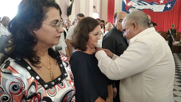 Personalidades e instituciones fueron reconocidas por su aporte a la Ciencia en Cienfuegos./Foto: Juan Carlos Dorado