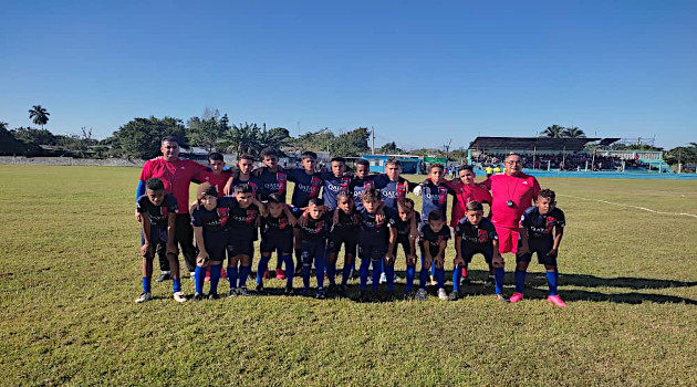 Equipo de Fútbol de Palmira que representa a la provincia en la Liga Pioneril.