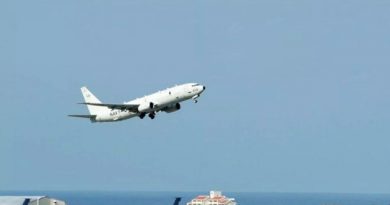 China escolta un avión espía de EEUU sobre el estrecho de Taiwán