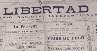 Periódico Libertad, febrero de 1899, una ventanita abierta a la historia