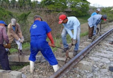 Trabajan para restablecer la Línea Central de Ferrocarril tras accidente en Sancti Spíritus