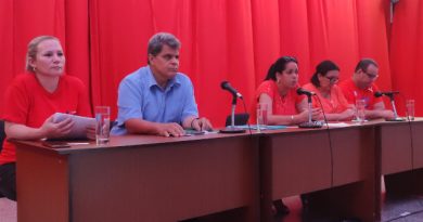 La Plenaria de la CTC estuvo presidida por Armando Carranza Valladares, primer secretario del Comité Provincial del Partido Comunista de Cuba.
