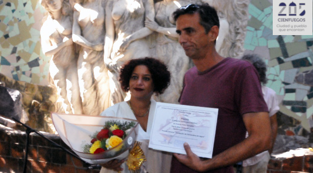 El narrador y dramaturgo Ernesto Peña González concursó por primera vez en el “Fernandina de Jagua 2024” y ganó en la categoría de Teatro para adultos. /Foto: Juan Carlos Dorado