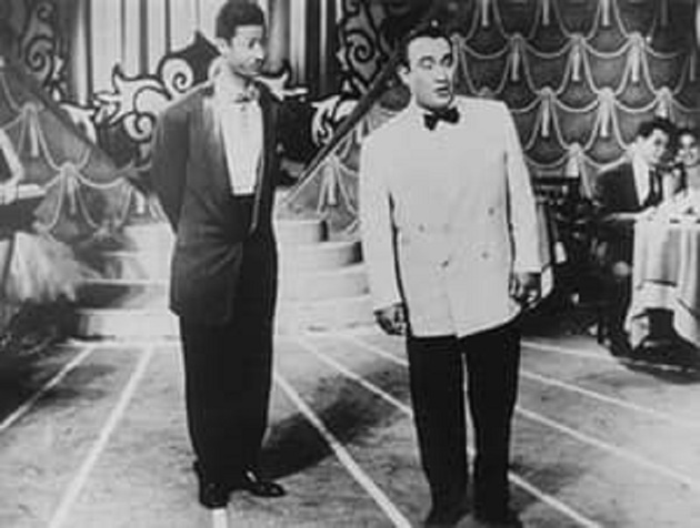 Pedro Vargas junto a Benny Moré.