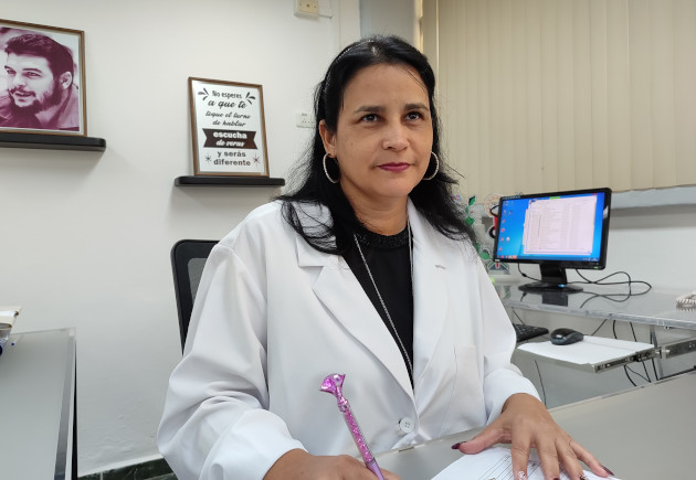 Dra. Dumeivy García Sánchez, directora general del HGAL y especialista de II grado en Hematología. / Foto: Del autor