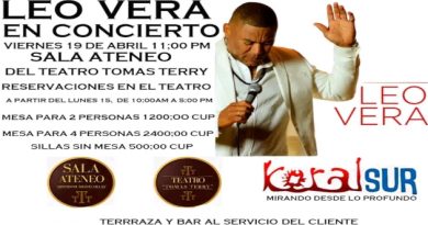 En Cienfuegos: Vania Borges y Leo Vera en el Ateneo del “Terry”