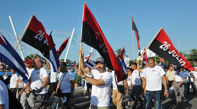 Cienfuegos empinó las banderas este Primero de Mayo