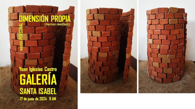 Dimensión propia, environment del escultor Yoan Iglesias Castro.