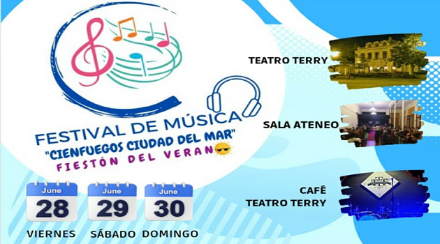 Teatro Tomás Terry auspicia el Fiestón del verano en Cienfuegos