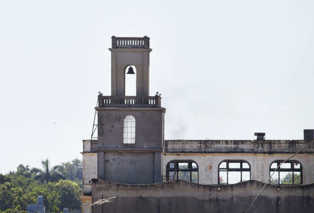 Torre campanario de los Jesuitas. / Foto: Ildefonso Igorra López / 5 de Septiembre