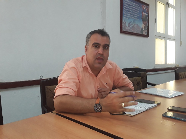 Dr. Jorge Enrique Rodríguez León, vicedirector de Epidemiología en la provincia y, subdirector del CPHEM. / Foto: Magalys Chaviano Álvarez / 5 de Septiembre