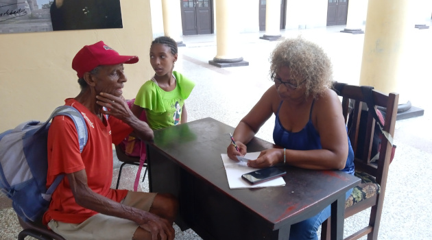 El centro de evacuación ubicado en la ESBU 5 de septiembre evacuará a 78 personas del Consejo Popular Centro Histórico. / Foto: del autor 