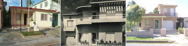 7. Tres bellas expresiones de la obra de Talleda, edificadas entre 1952 y 1957 dentro de los códigos del Movimiento Moderno (MoMo) en boga en la ciudad junto al Art Decó durante las décadas de 1940 y 1950.