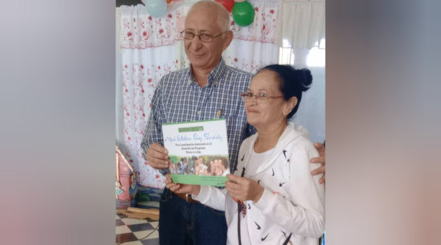 Durante la celebración fue reconocida la educadora María Catalina Pérez Fernández por su destacada labor ininterrumpida en el proyecto.