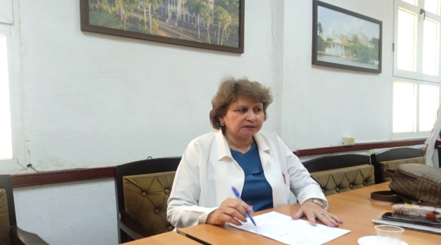 Dra. C. María Casanova González, reconocida científica del patio y más allá. / Fotos: De la autora