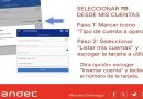 En Transfermóvil: Mis cuentas y Asociar cuentas bancarias