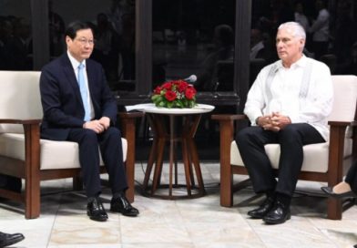 Recibe Díaz-Canel a Ying Yong, Fiscal General de la República Popular China