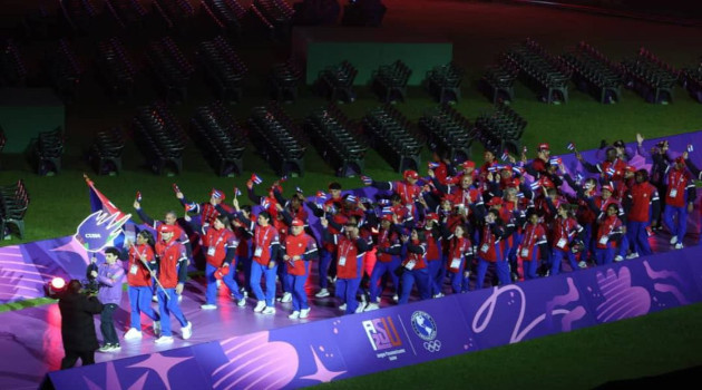 Ceremonia inaugural de los II Juegos Panamericanos Júnior Asunción 2025. / Foto: Jit