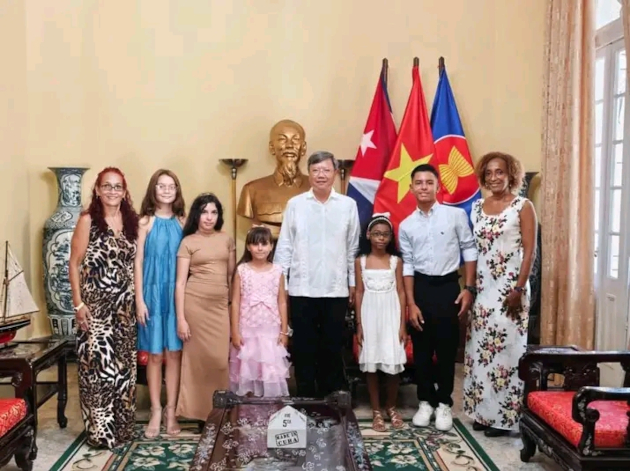 Apenas unas horas antes de viajar a Vietnam. / Foto: Tomada de Internet