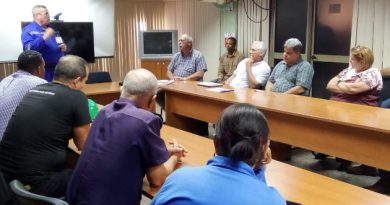 Recorre Díaz-Canel Termoeléctrica de Cienfuegos Foto: Delvis Toledo De la Cruz
