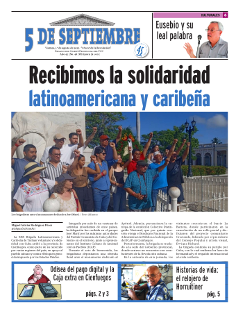 1ro de agosto